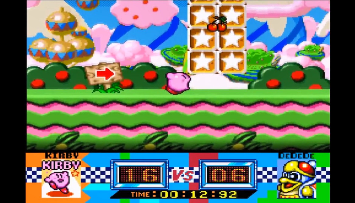 《Wallpaper Engine》星之卡比和帝大王的竞速比赛动态壁纸