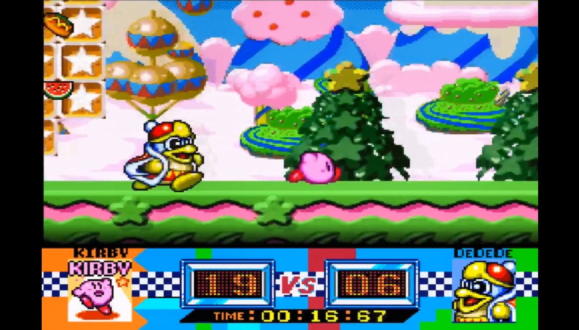 《Wallpaper Engine》星之卡比和帝大王的竞速比赛动态壁纸