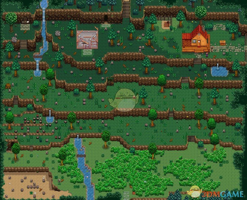 《星露谷物语》梯田农场MOD