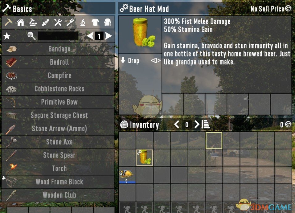 《七日杀》啤酒帽子MOD