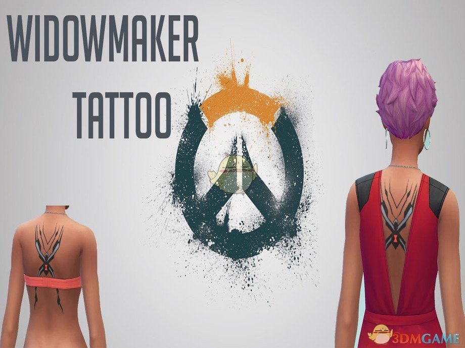 《模拟人生4》守望先锋纹身MOD