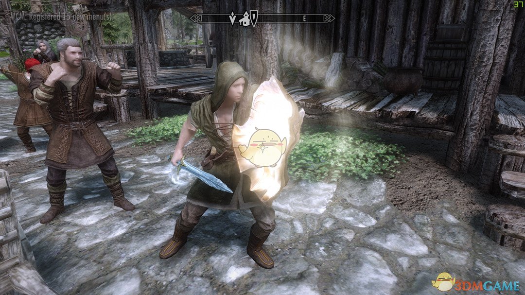 《上古卷轴5：天际重置版》破魔巨盾MOD