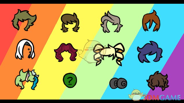 《边缘世界》随机彩色发型v1.2 MOD