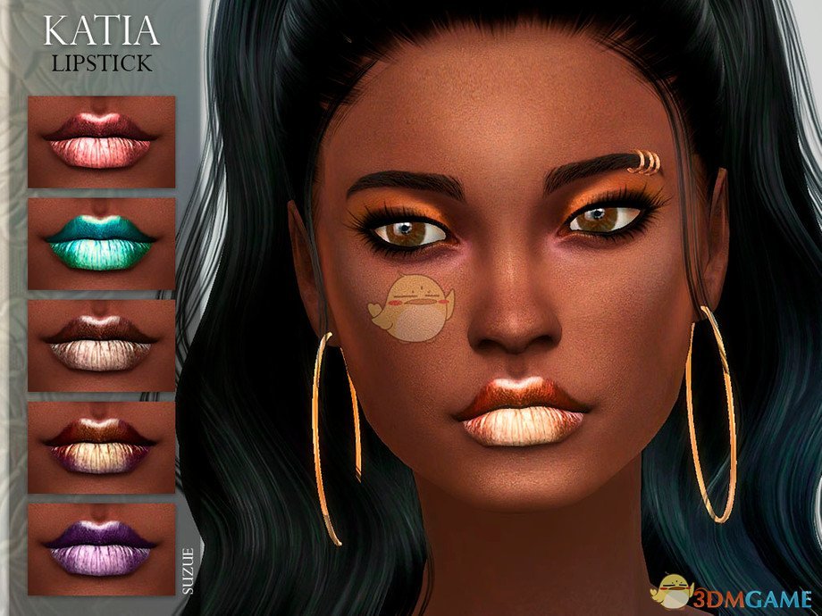 《模拟人生4》女性闪亮干燥唇膏MOD