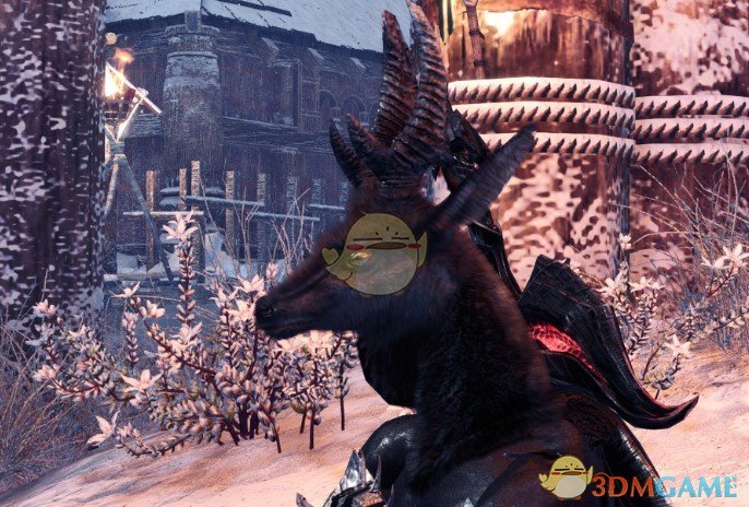 《怪物猎人：世界》黑山羊头盔MOD