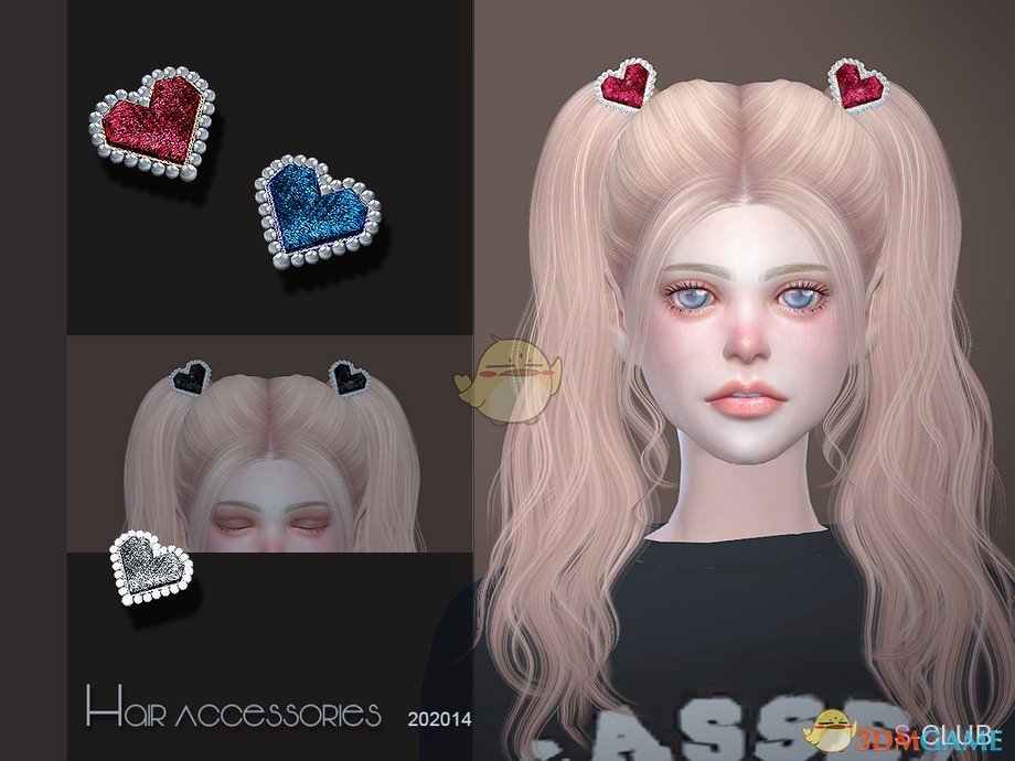 《模拟人生4》爱心珍珠头饰MOD