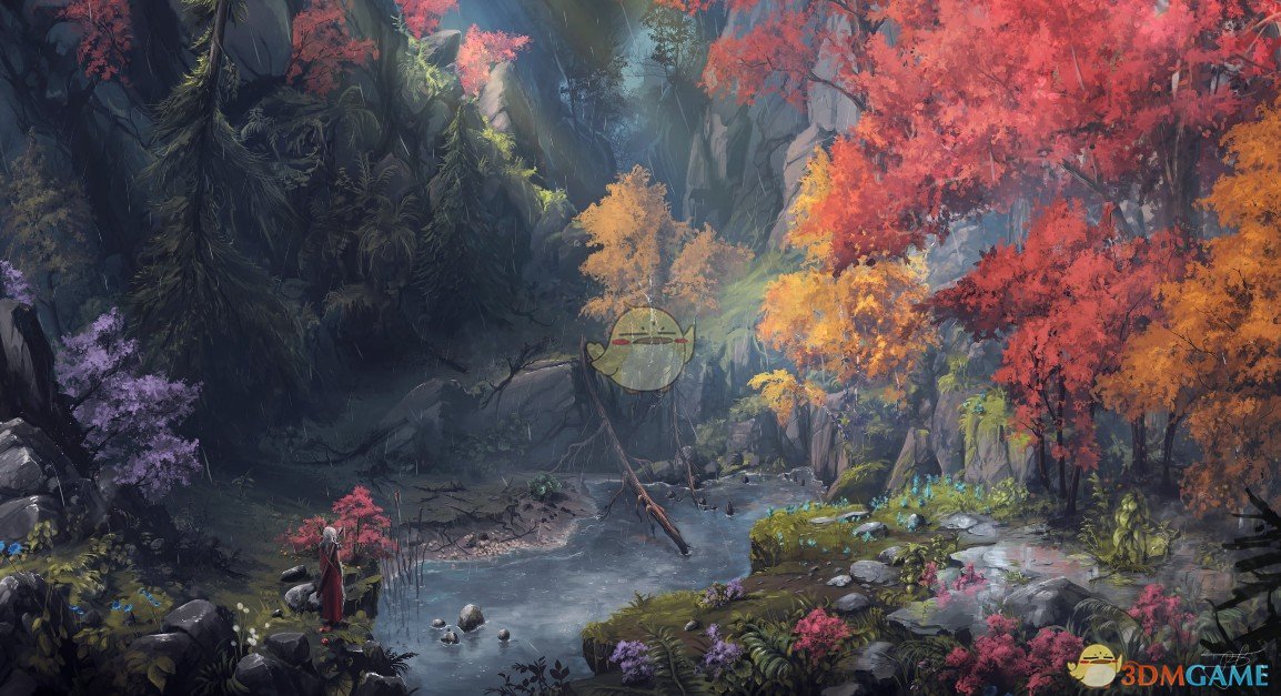 《Wallpaper Engine》山涧中的幻想森林动态壁纸