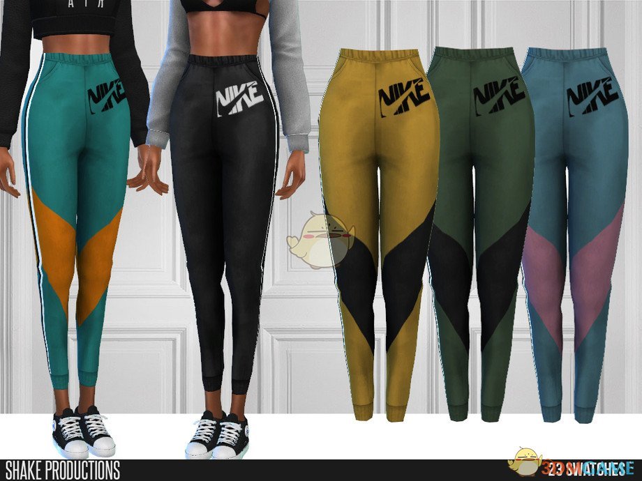 《模拟人生4》女性耐克紧身长裤MOD