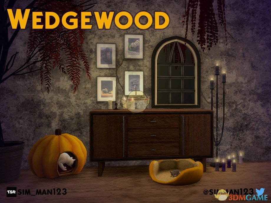 《模拟人生4》万圣节风格的家具MOD