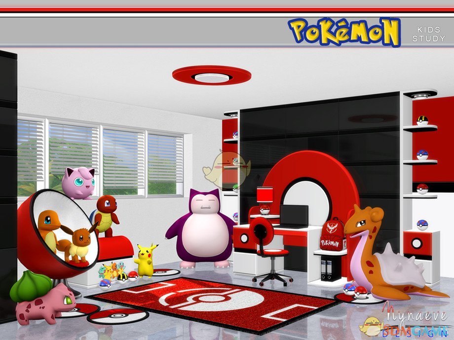 《模拟人生4》神奇宝贝宝可梦家具MOD