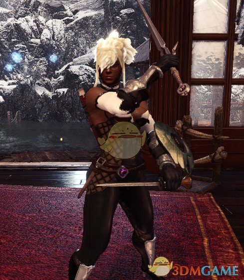 《怪物猎人：世界》渔网束腰低胸装MOD