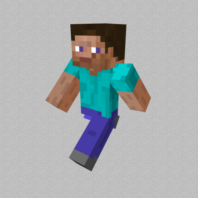 《我的世界》歪嘴史蒂夫皮肤MOD