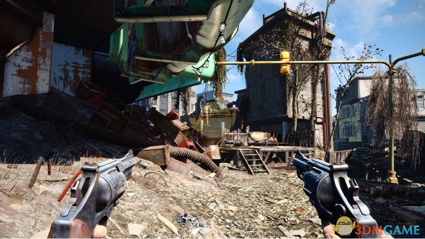 《辐射4》双持.44手枪MOD