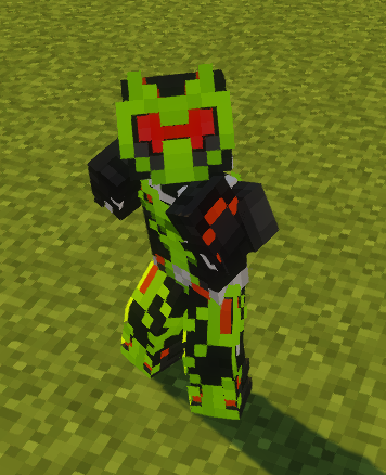 《我的世界》假面骑士01高清皮肤MOD