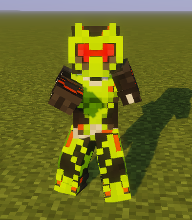 《我的世界》假面骑士01高清皮肤MOD