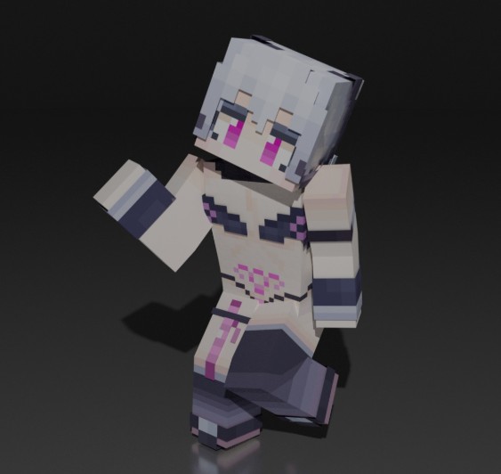 《我的世界》魅魔皮肤MOD