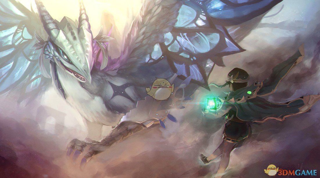 《Wallpaper Engine》原神 - 风神与风龙动态壁纸