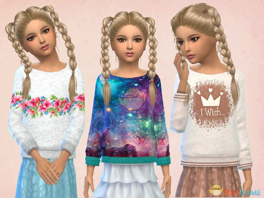 《模拟人生4》女孩美丽运动衫MOD