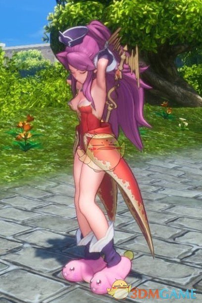 《圣剑传说3：重制版》4色兔子拖鞋MOD