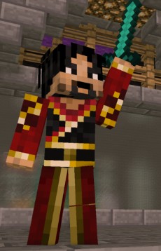 《我的世界》战国 - 楚威王皮肤MOD