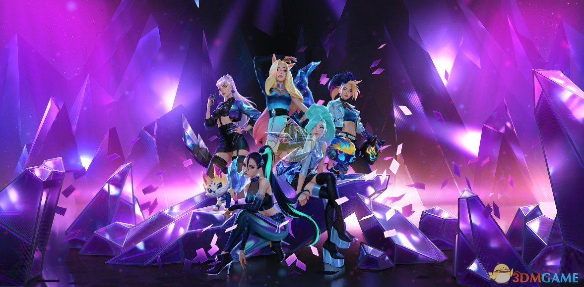 《Wallpaper Engine》英雄联盟K/DA女团MORE全员动态壁纸