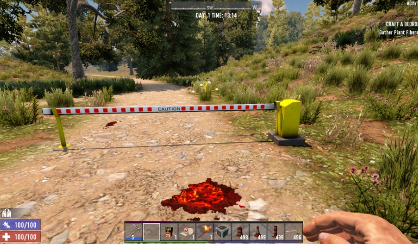 《七日杀》可活动障碍MOD