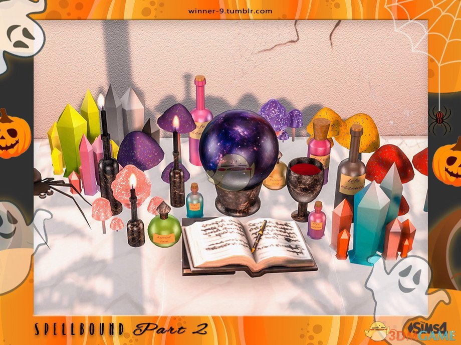 《模拟人生4》现代女巫装饰品MOD