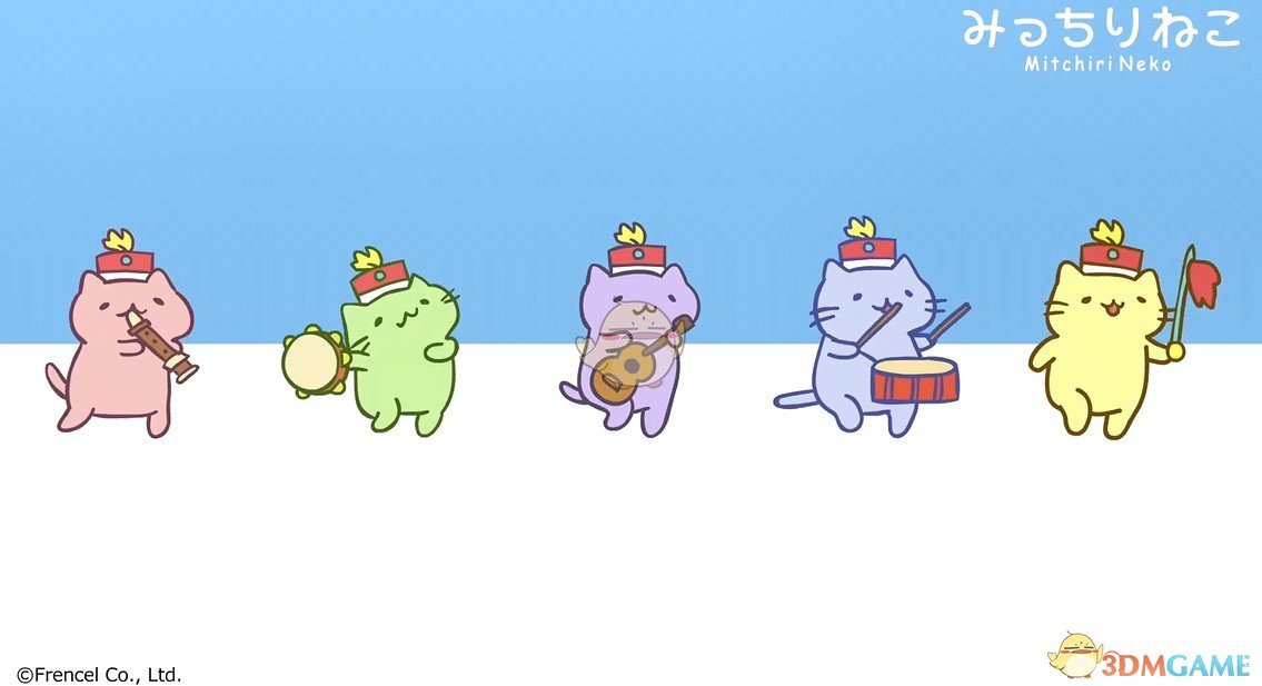 《Wallpaper Engine》可爱猫乐队动画壁纸