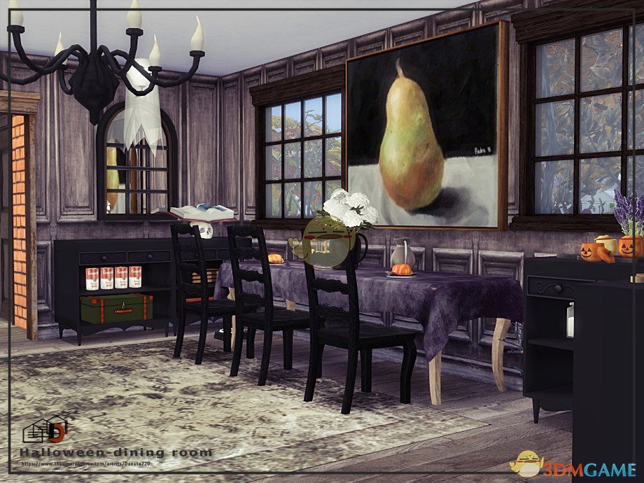《模拟人生4》万圣节餐厅家具MOD