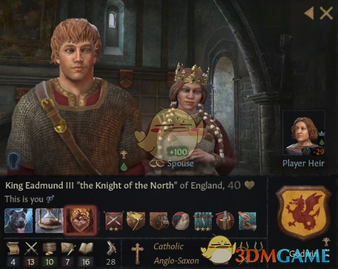 《十字军之王3》拓展昵称MOD