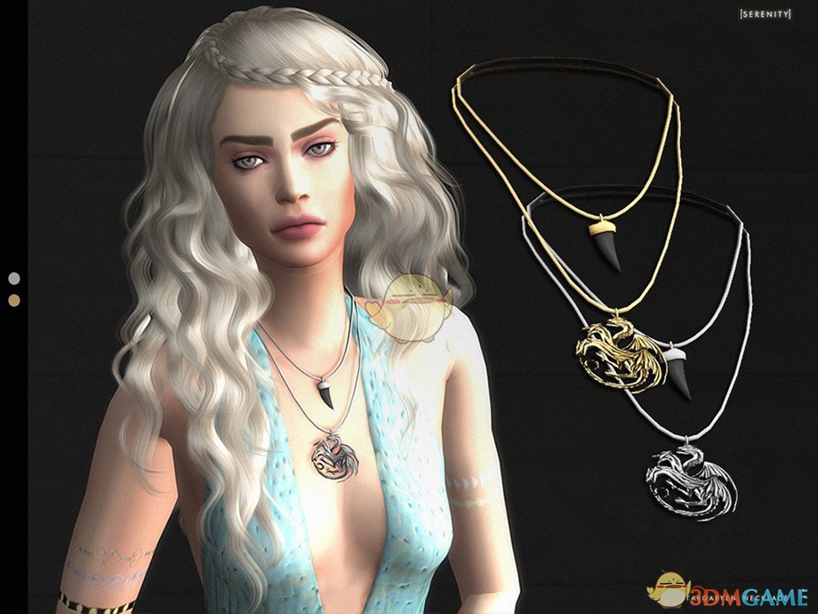 《模拟人生4》飞龙牙齿项链MOD