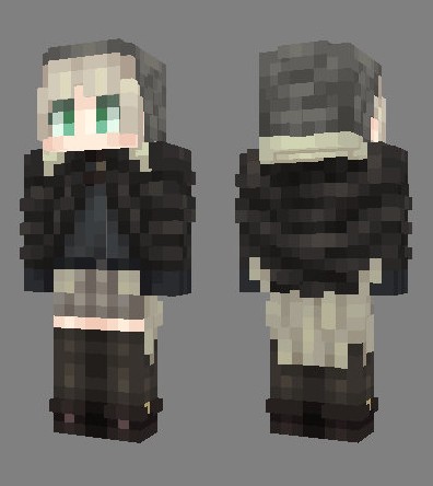 《我的世界》格蕾皮肤MOD