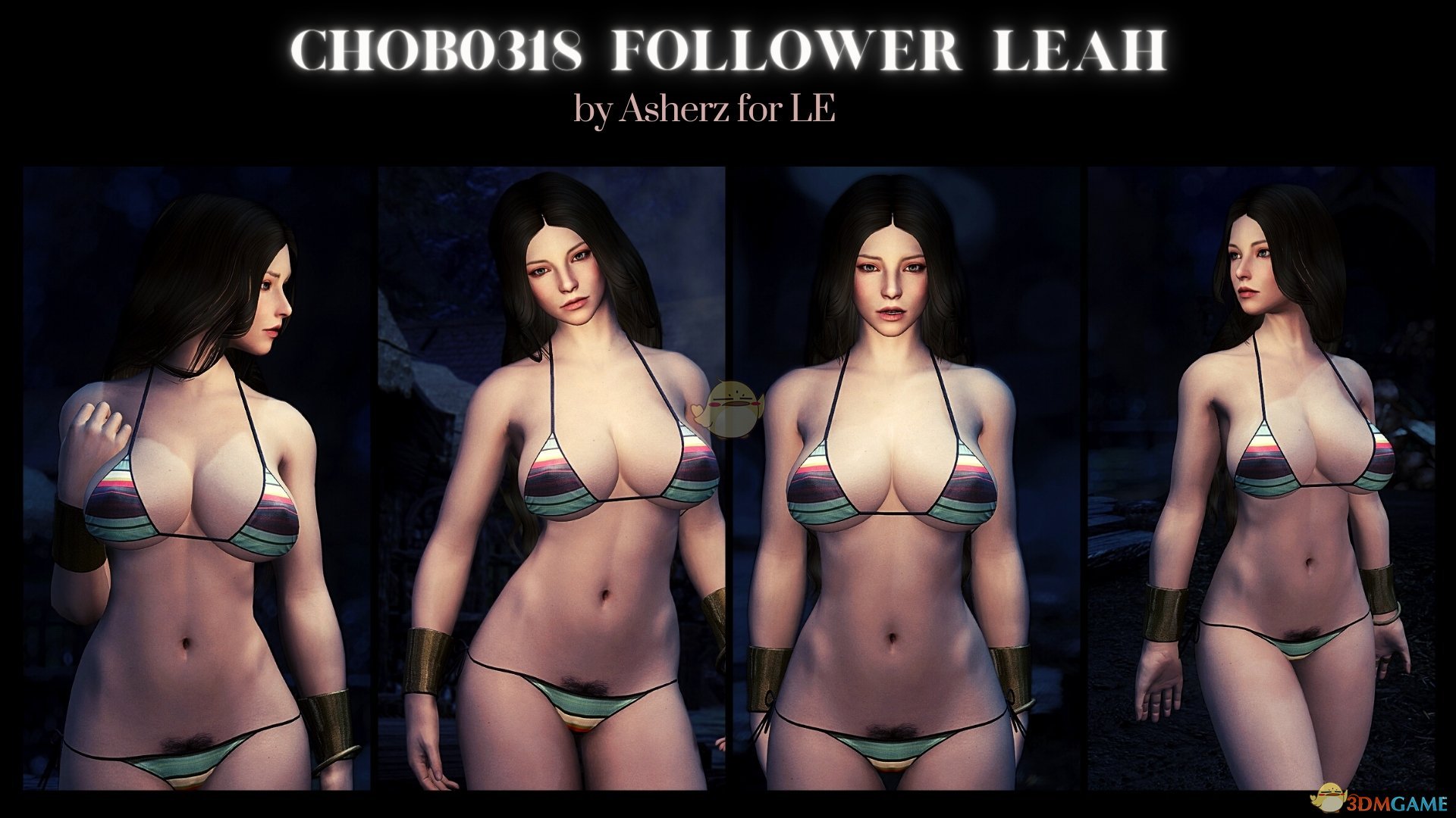 《上古卷轴5：天际》Leah女祭司随从MOD