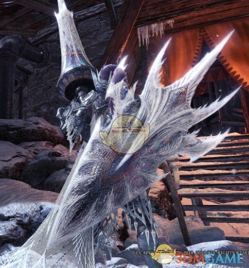 《怪物猎人：世界》刺骨冰寒长枪MOD