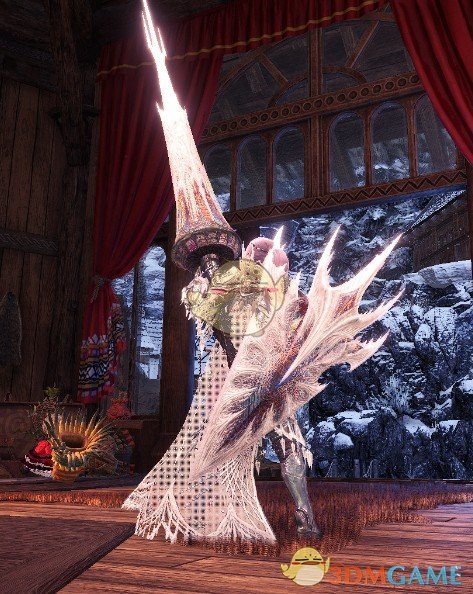 《怪物猎人：世界》刺骨冰寒长枪MOD