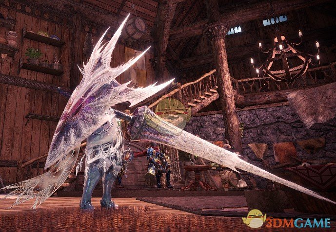 《怪物猎人：世界》刺骨冰寒长枪MOD