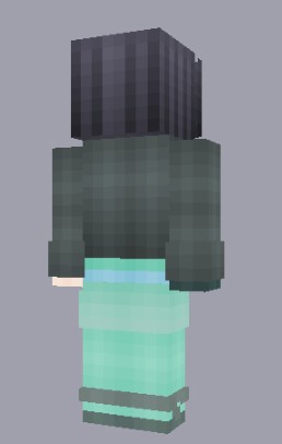 《我的世界》五行·墨水娘皮肤MOD