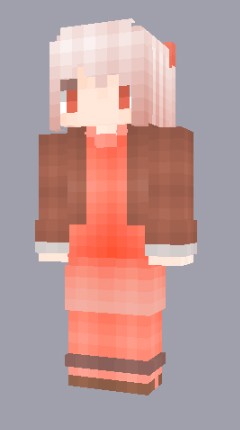 《我的世界》五行·烛火娘皮肤MOD