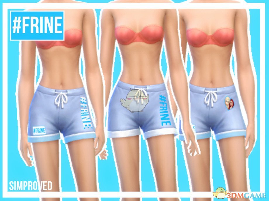 《模拟人生4》夏季清凉短裤MOD