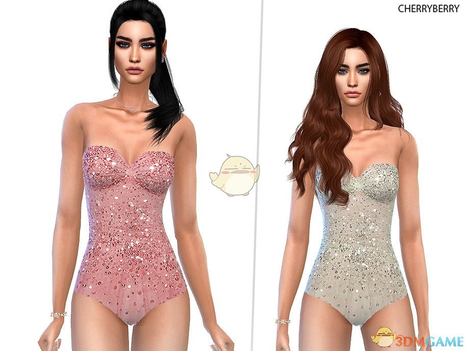 《模拟人生4》女性闪亮内衣MOD