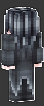 《我的世界》黑色JK少女皮肤MOD