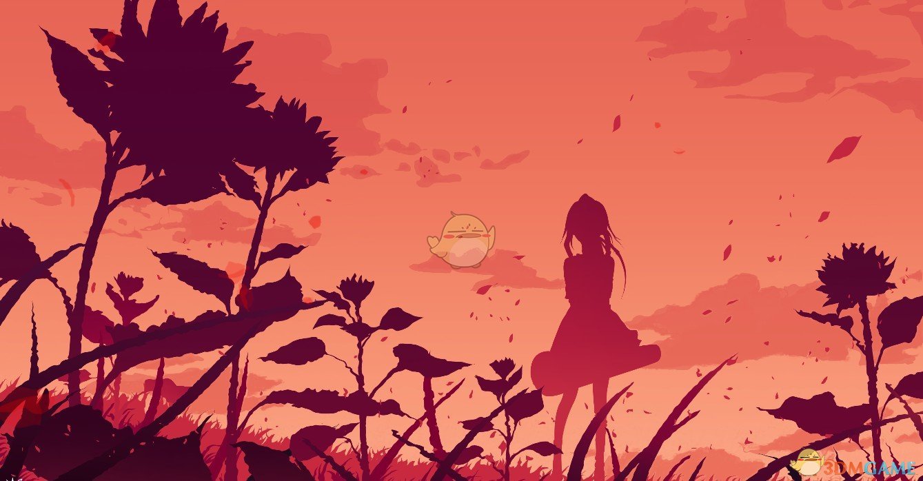 《Wallpaper Engine》四月是你的谎言剪影风格动态壁纸