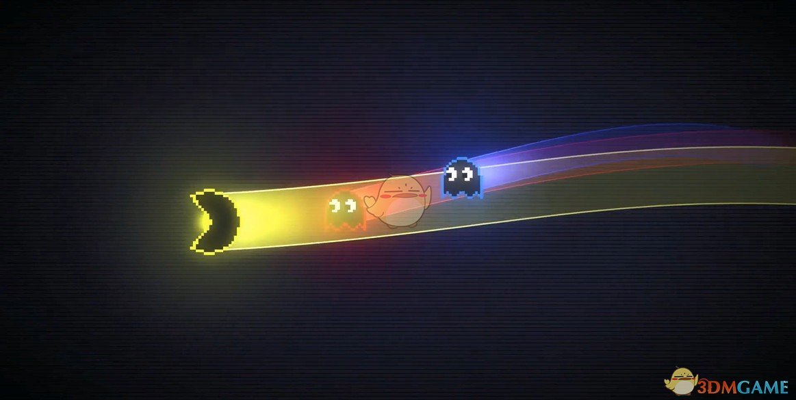 《Wallpaper Engine》吃豆人彩色霓虹像素风动态壁纸