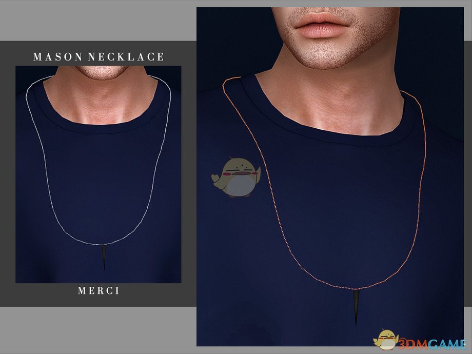 《模拟人生4》尖刺项链MOD