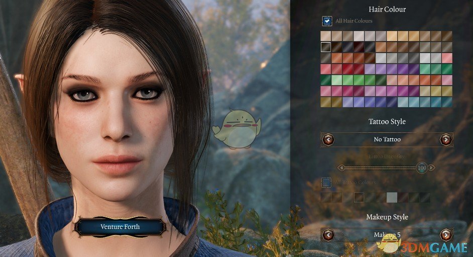 《博德之门3》眼睑颜色包MOD