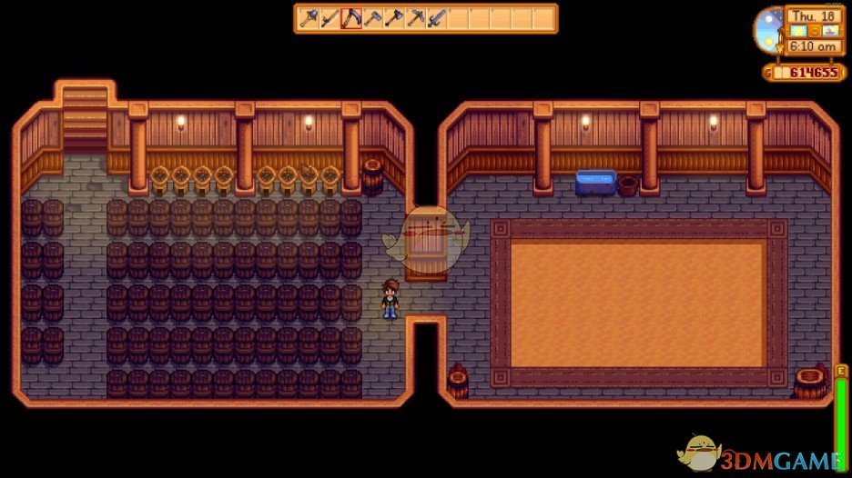 《星露谷物语》带耕地的地窖扩展MOD 