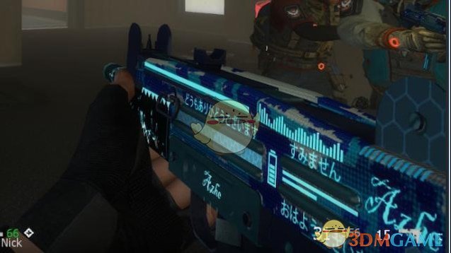 《求生之路2》蓝色夜光Uzi武器MOD