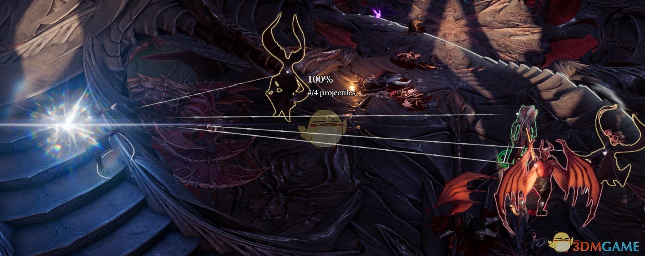 《博德之门3》复数魔焰射线MOD