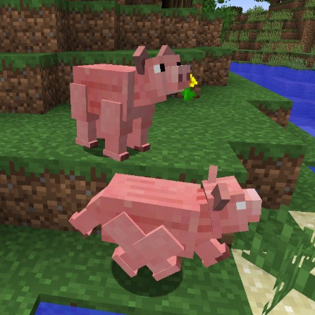 《我的世界》更好的动物模型MOD