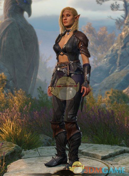 《博德之门3》机车小妞装MOD